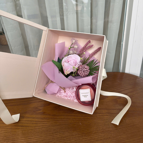  FLORA BOX - PURPLE ( hộp trắng ) 