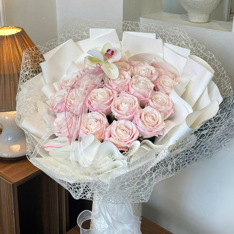  HOA BÓ - PINK PASTEL 