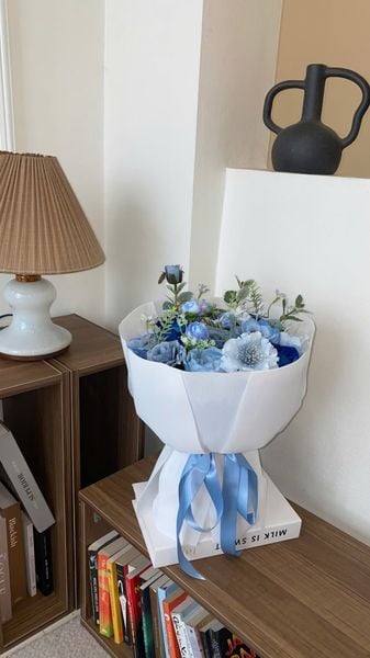  BÓ TRÒN HÀN QUỐC XANH DƯƠNG 