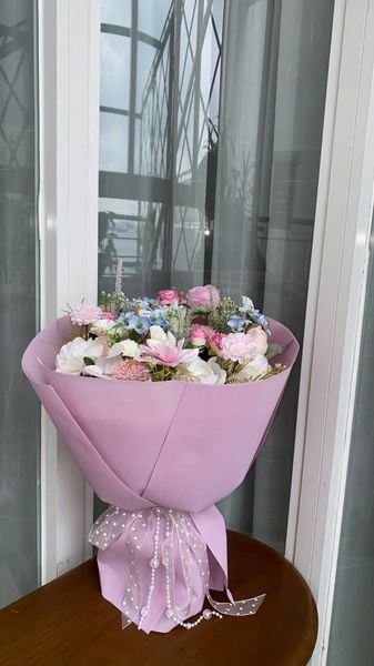  HOA BÓ HỒNG PHẤN MIX 
