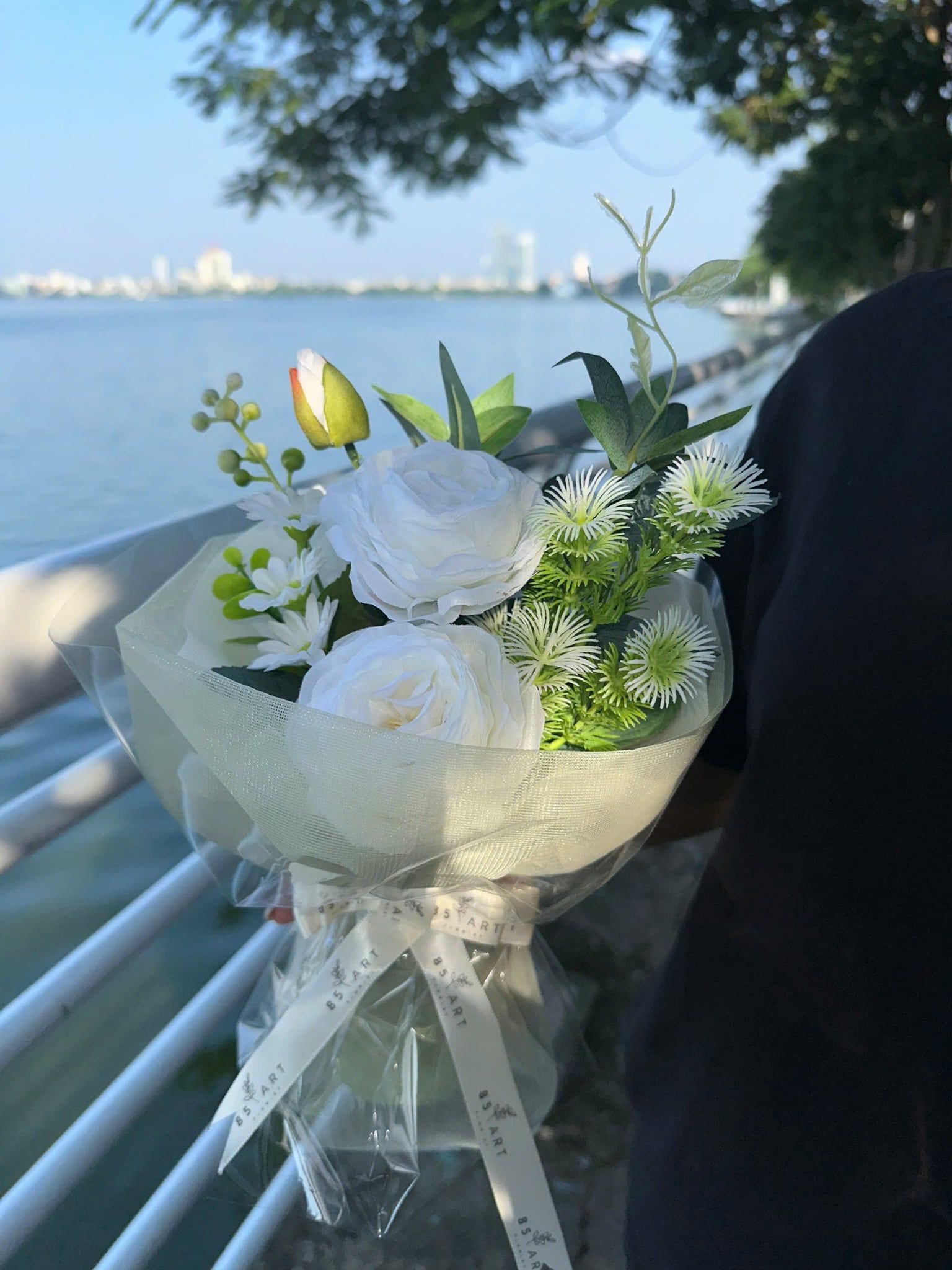  HỒNG TRẮNG 2 BÔNG 