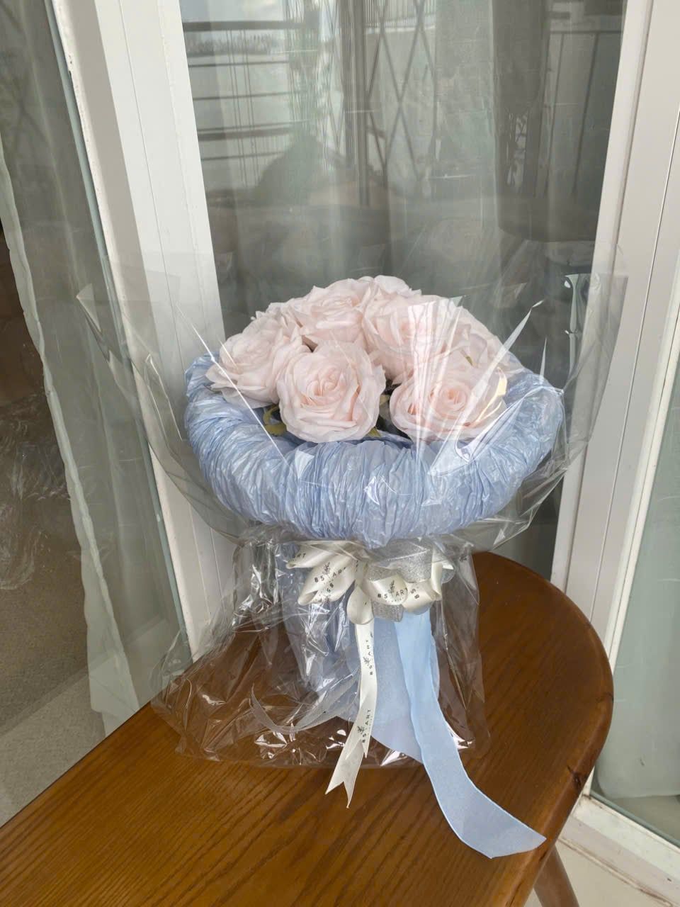  HOA BÓ - PINK ROSE 