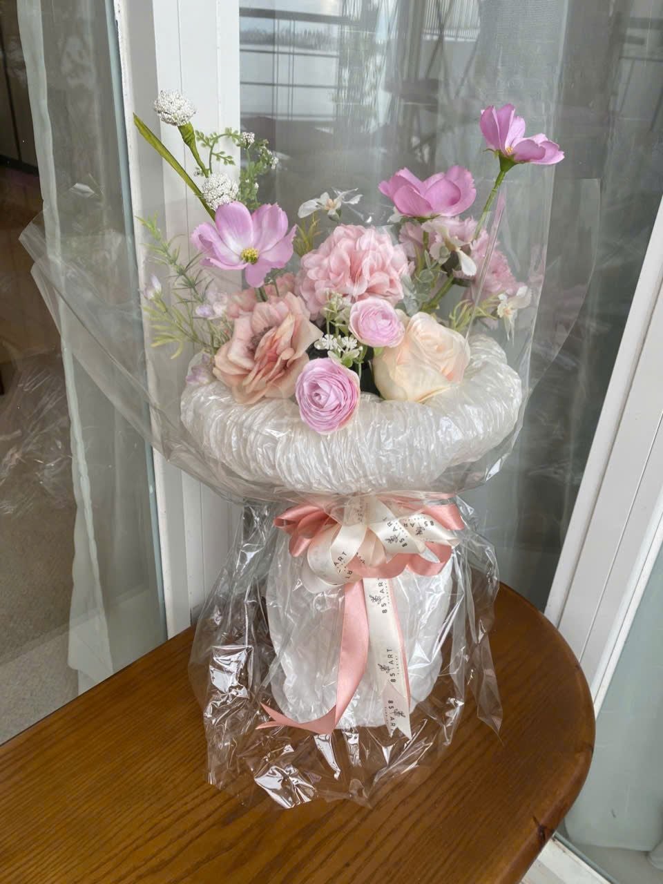  HOA BÓ - PASTEL PINK 