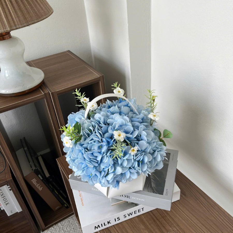  GIỎ DA CẨM TÚ CẦU XANH 