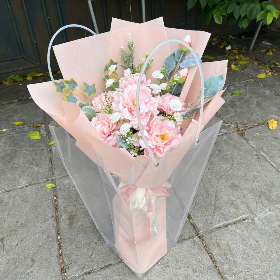  HOA BÓ - PEONY HỒNG PHẤN 