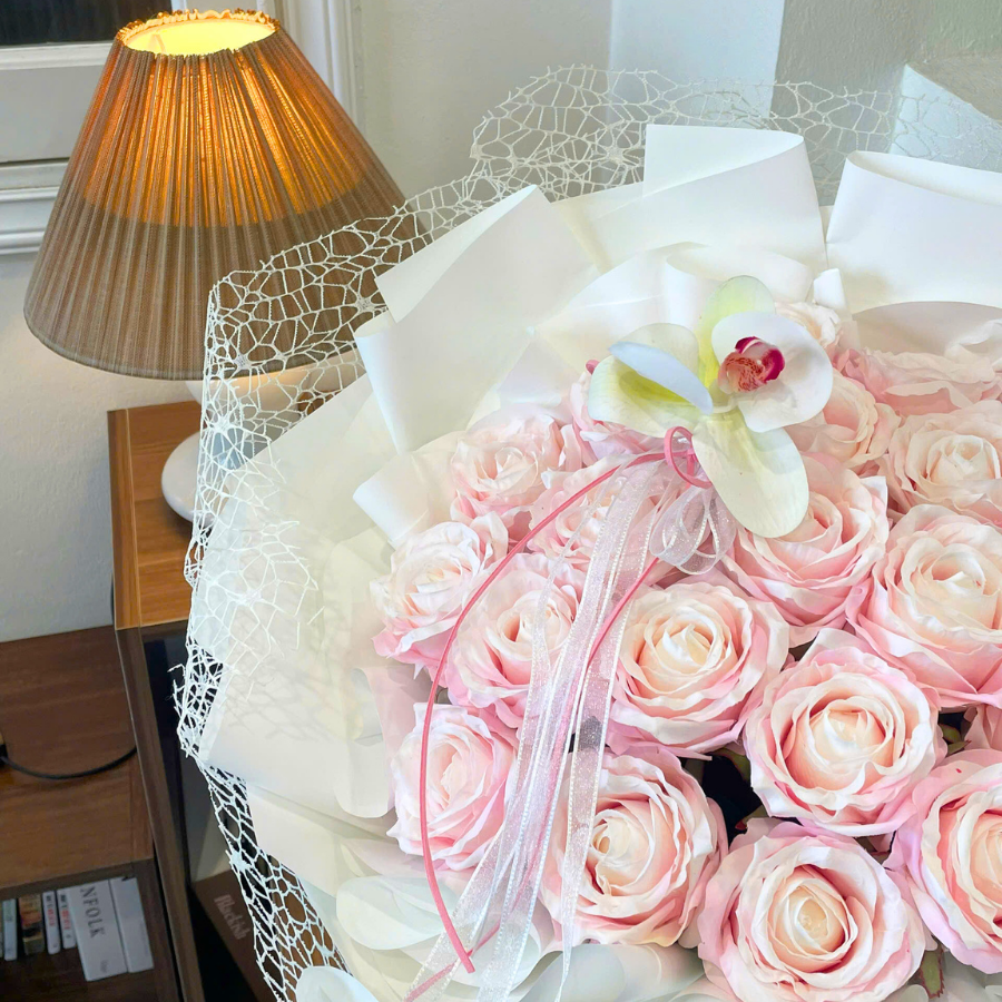  HOA BÓ - PINK PASTEL 