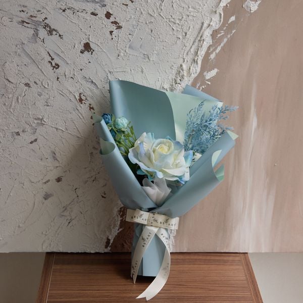  HỒNG XANH DA TRỜI 1 BÔNG 