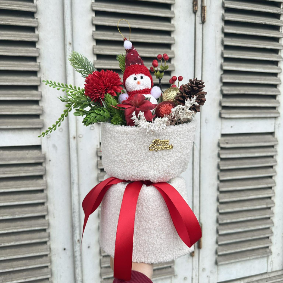  NOEL - SET NỈ TRẮNG SANTA 