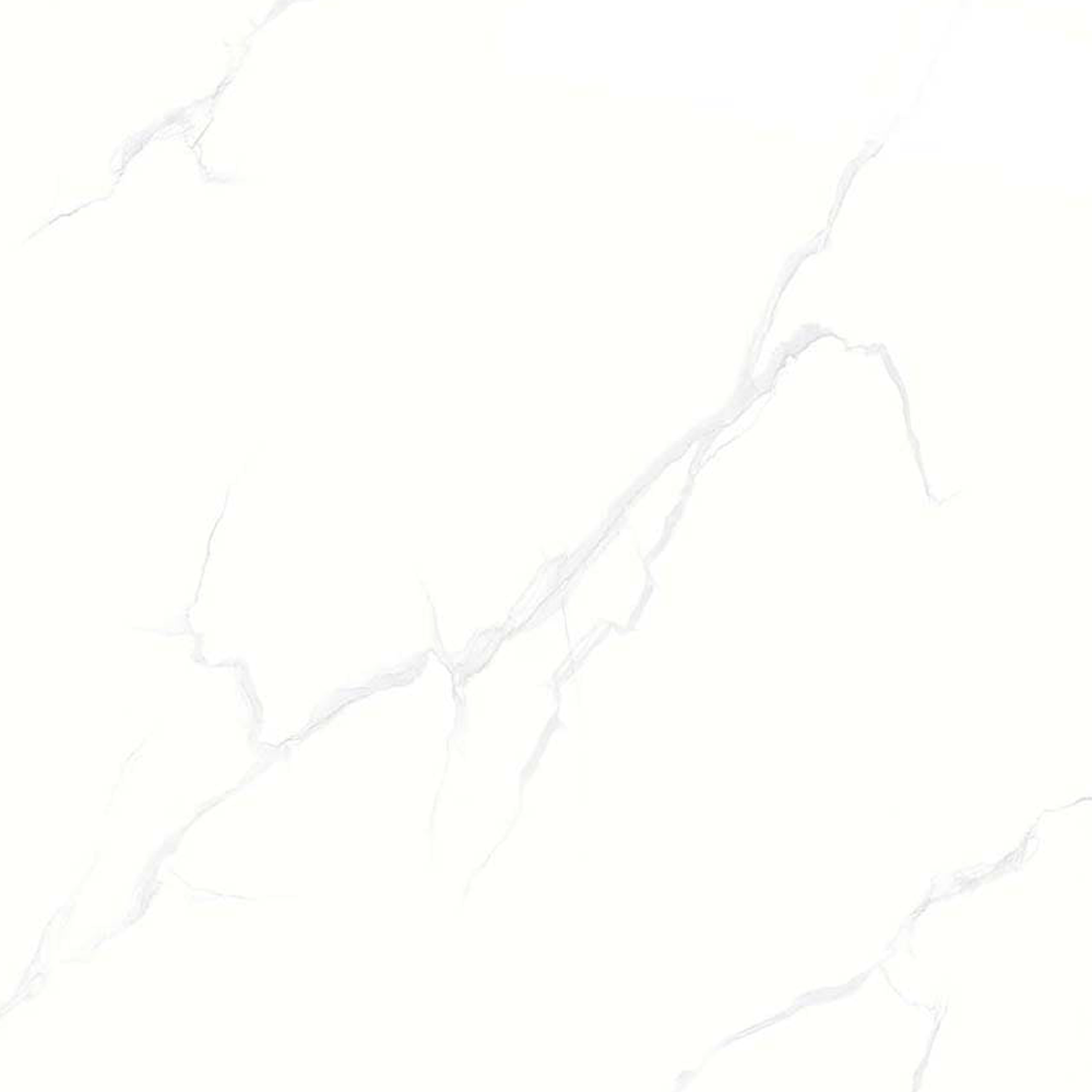 Gạch lát nền đá bóng kính trắng vân khói DZ-C-GGG  - 100x100