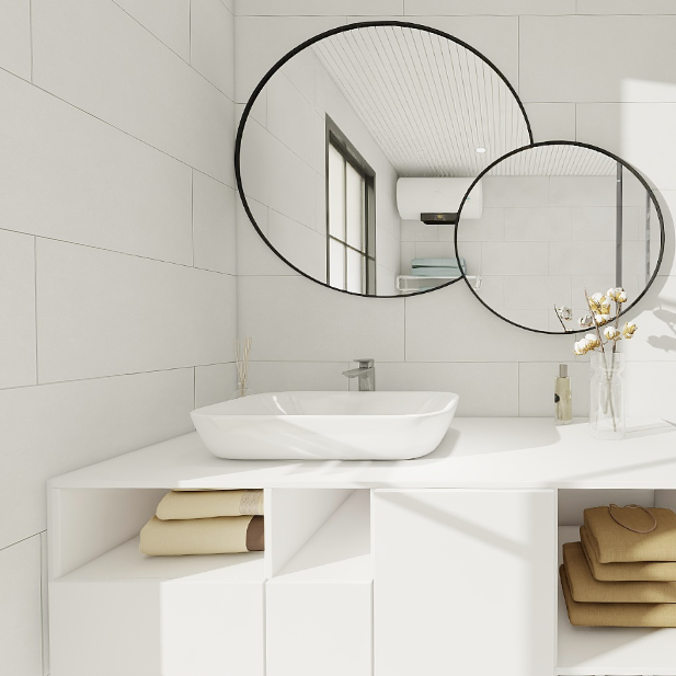 Gạch ốp tường đá mờ vân mây xám điểm sọc THP-GZNZV 30x60