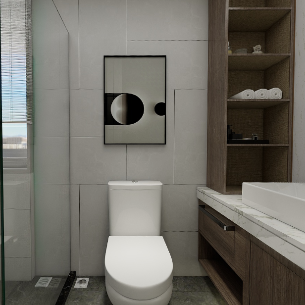 Gạch ốp đá mờ vân xám trắng M-HVZZM - 40x80