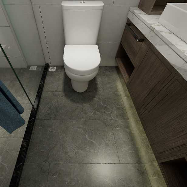 Gạch ốp đá mờ vân xám đen M-HVZZN - 40x80