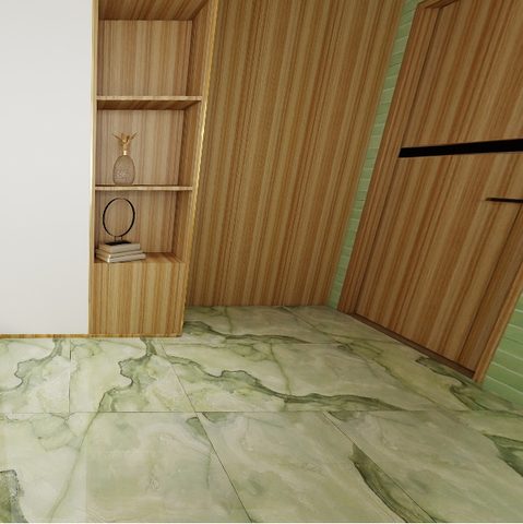  Gạch ốp lát đá bóng kính vân đá xanh AD-NDFDM - 60x120 