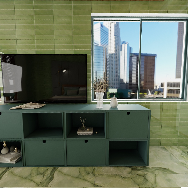 Gạch trang trí men bóng hình chữ nhật NHC-VZN-B - 30x60