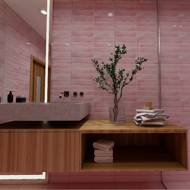 Gạch trang trí men bóng hình chữ nhật GZNZ-ZF - 30x60