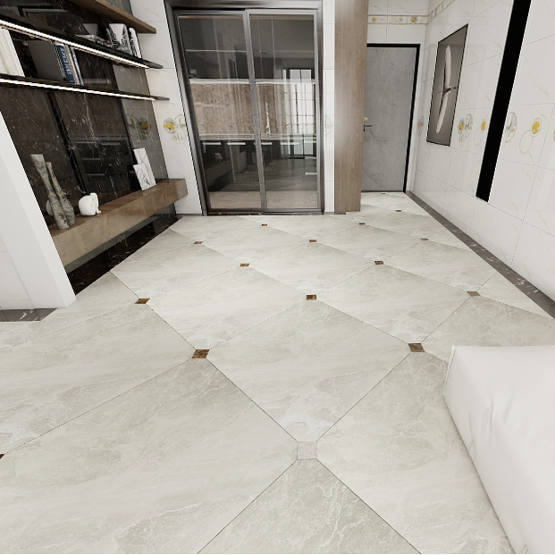 Gạch lát nền đá mờ vân mây xám TBN-VZFZZF - 80x80