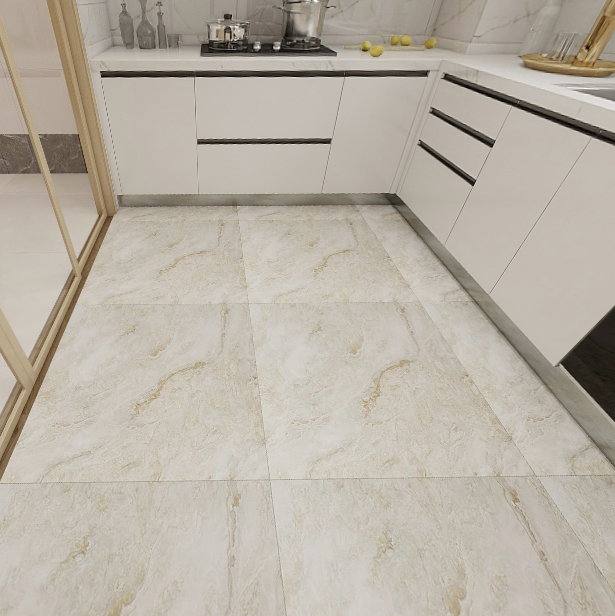 Gạch lát nền đá mờ vân mây vàng TBN-VZFZZH - 80x80