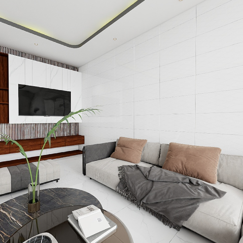  Gạch ốp tường men bóng gợn sóng THACMO003 