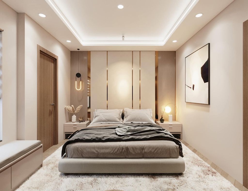 Thiết kế 3D nội thất căn hộ hiện đại