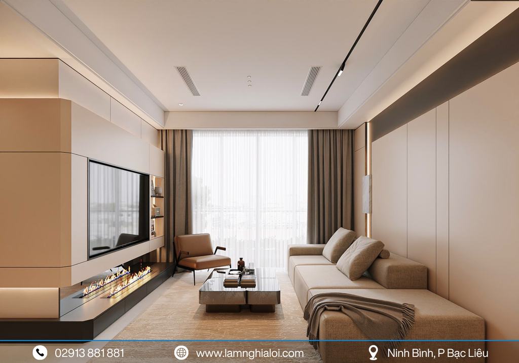 Nội thất trọn gói với thiết kế hiện đại