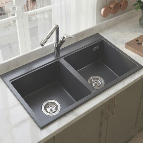  Chậu rửa chén đá 2 hộc VN-M9050 