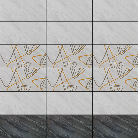  Gạch ốp tường bóng vân mây điểm hoa A-GN-MS-XZDX - 30x60 