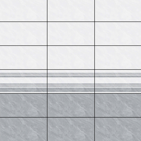  Gạch ốp tường đá bóng kính xám vân mây điểm sọc BC-GNZF   - 30x60 