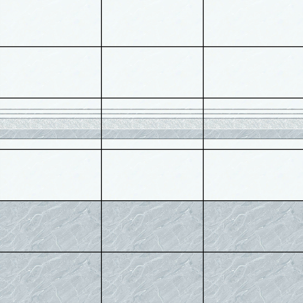 Gạch ốp tường men bóng vân mây xám điểm sọc DHT-GNZV - 30x60