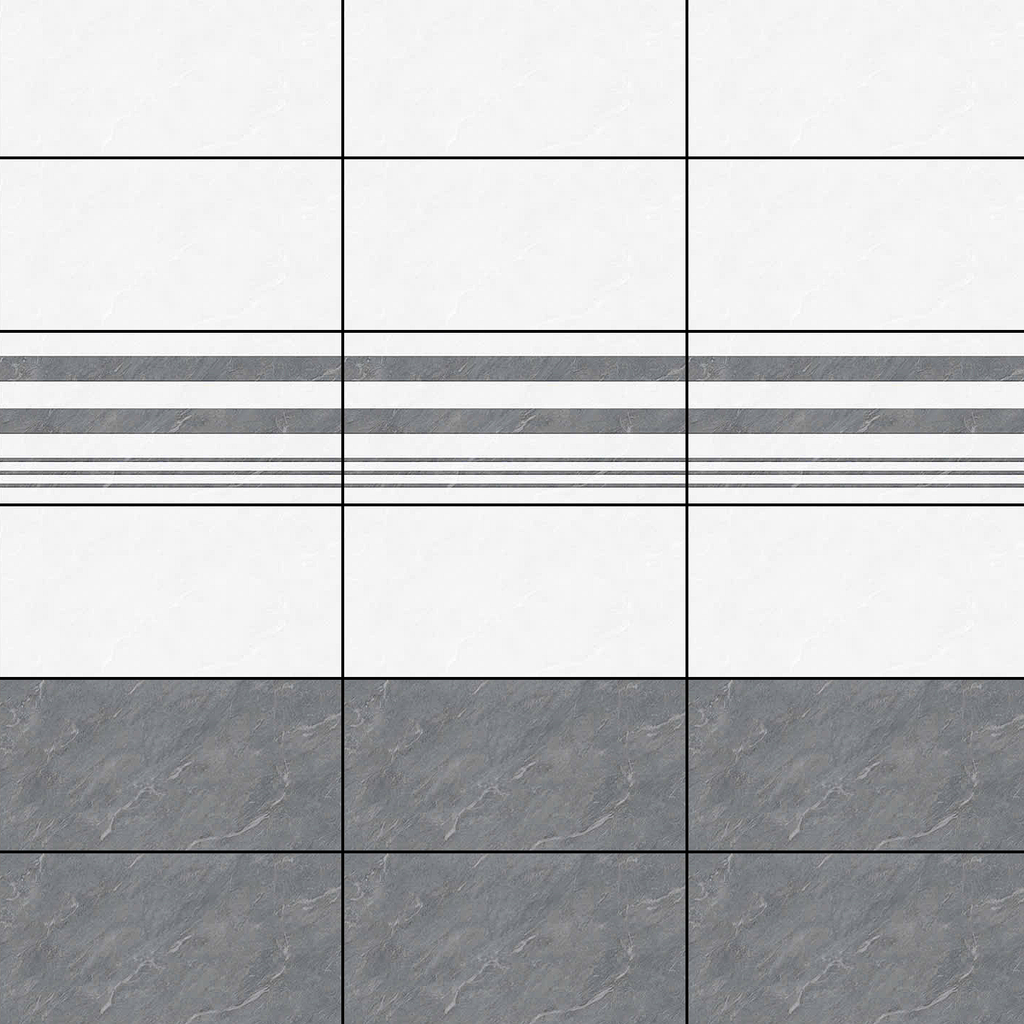 Gạch ốp tường đá bóng kính vân mây xám điểm sọc DHT-GNGZG   - 30x60