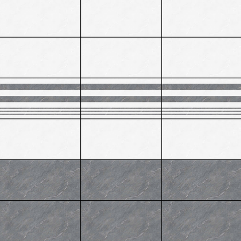  Gạch ốp tường đá bóng kính vân mây xám điểm sọc DHT-GNGZG   - 30x60 