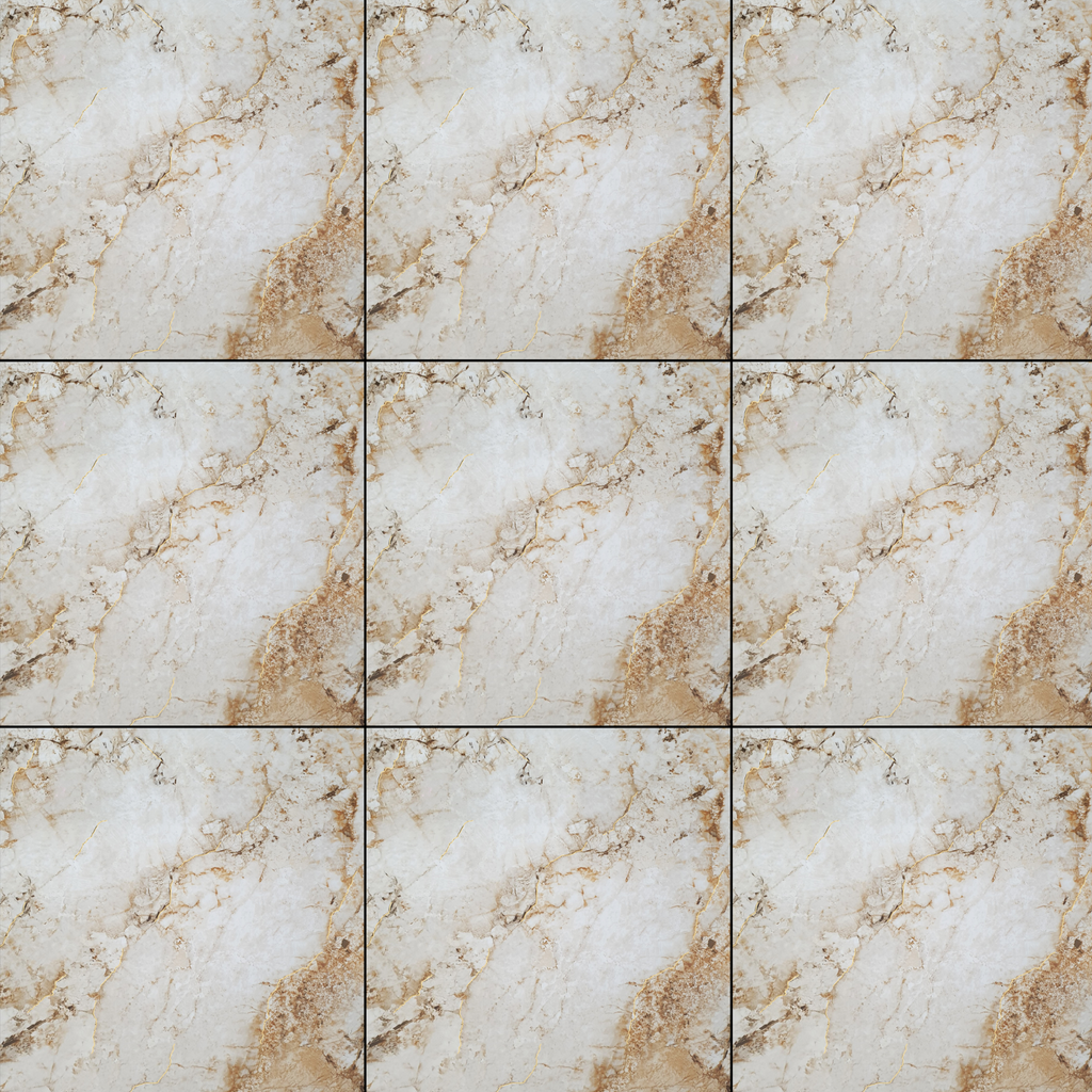 Gạch nền đá bán sứ vân đá vàng nhũ vàng KH-VVZZG - 80x80