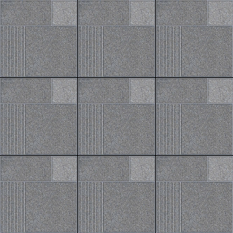  Gạch lát nền sân vườn mờ hoa văn xám MK-SV-MHZX - 50x50 