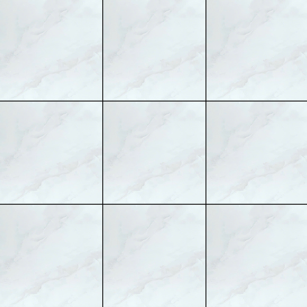 Gạch nền men bóng trắng vân khói MK-NMDG - 60x60