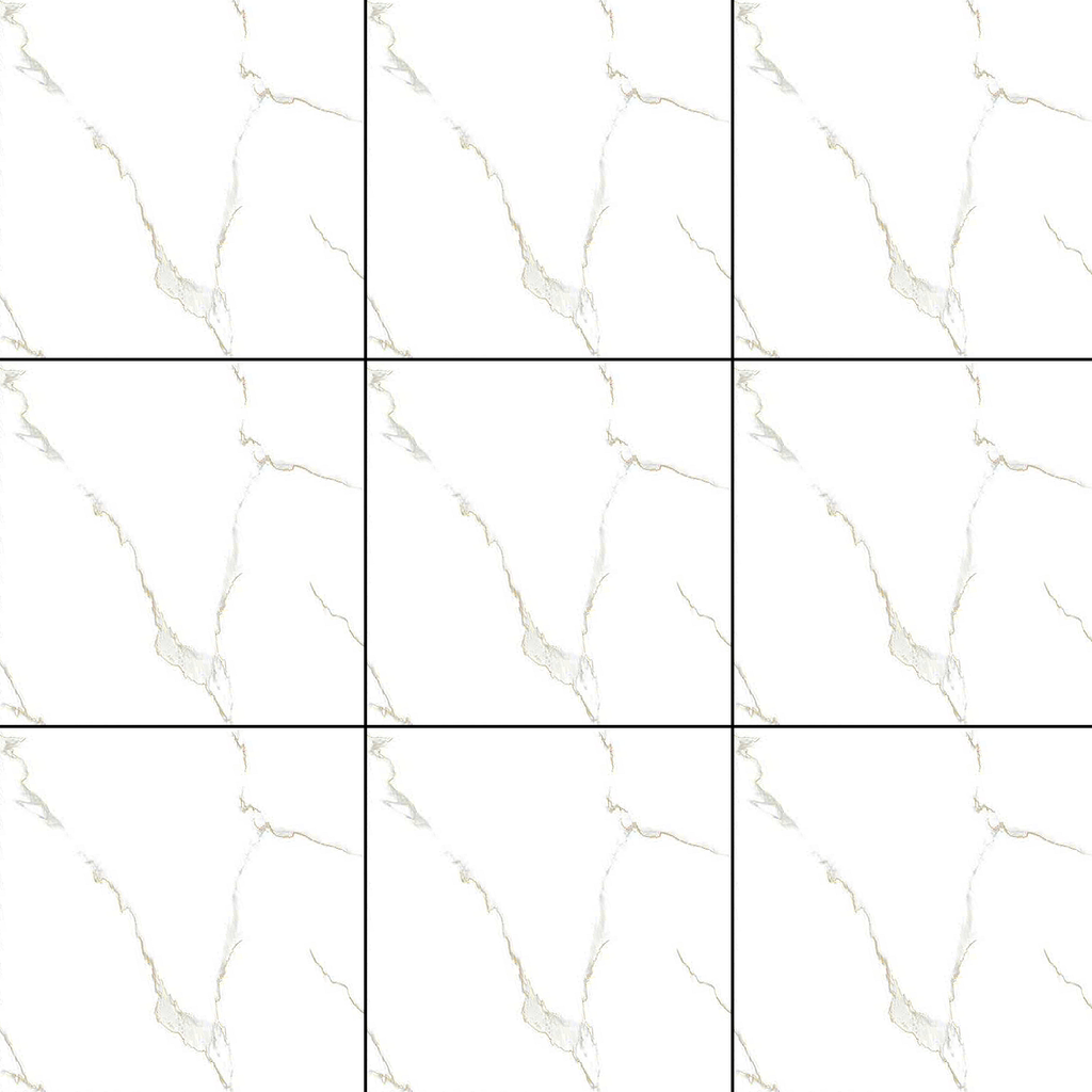 Gạch ốp lát đá bóng kính trắng vân khói MK-NTZT  - 60x60