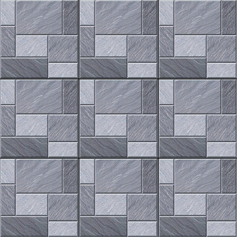  Gạch lát nền sân vườn mờ hoa văn xám MK-SV-MHZV - 50x50 