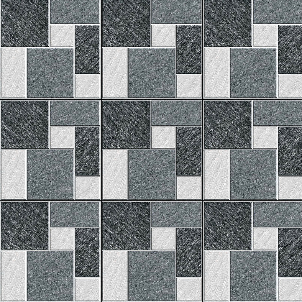 Gạch lát nền sân vườn mờ hoa văn xám SM-VB-MMGH - 50x50