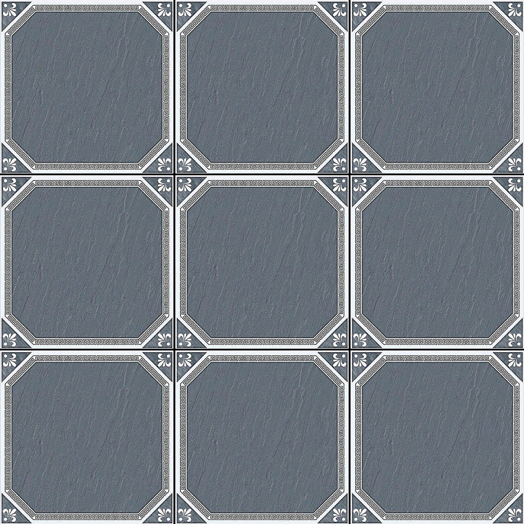 Gạch lát nền sân vườn mờ hoa văn xám DPL-SV-MMZZT - 50x50
