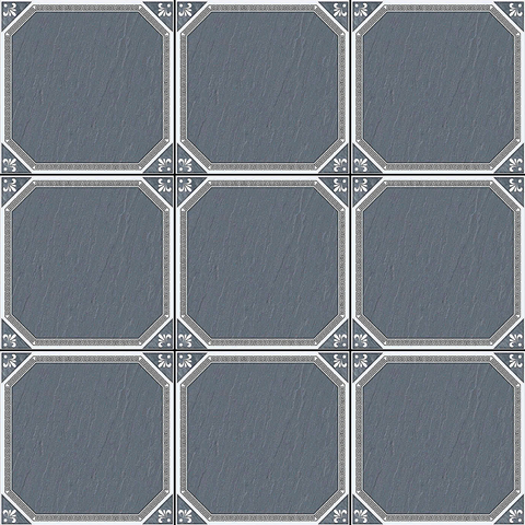  Gạch lát nền sân vườn mờ hoa văn xám DPL-SV-MMZZT - 50x50 