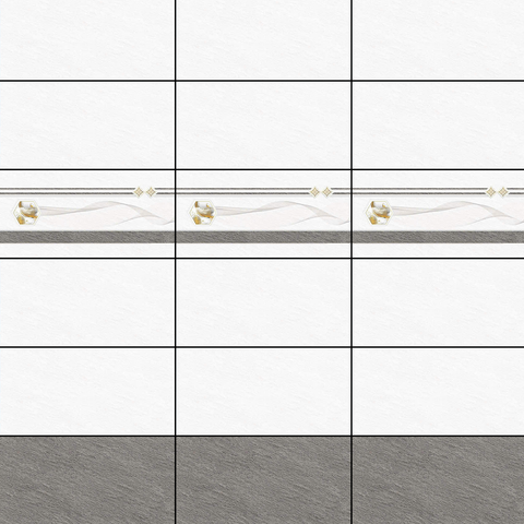  Gạch ốp tường men mờ vân mây xám điểm sọc THP-GNZZF-M 30x60 