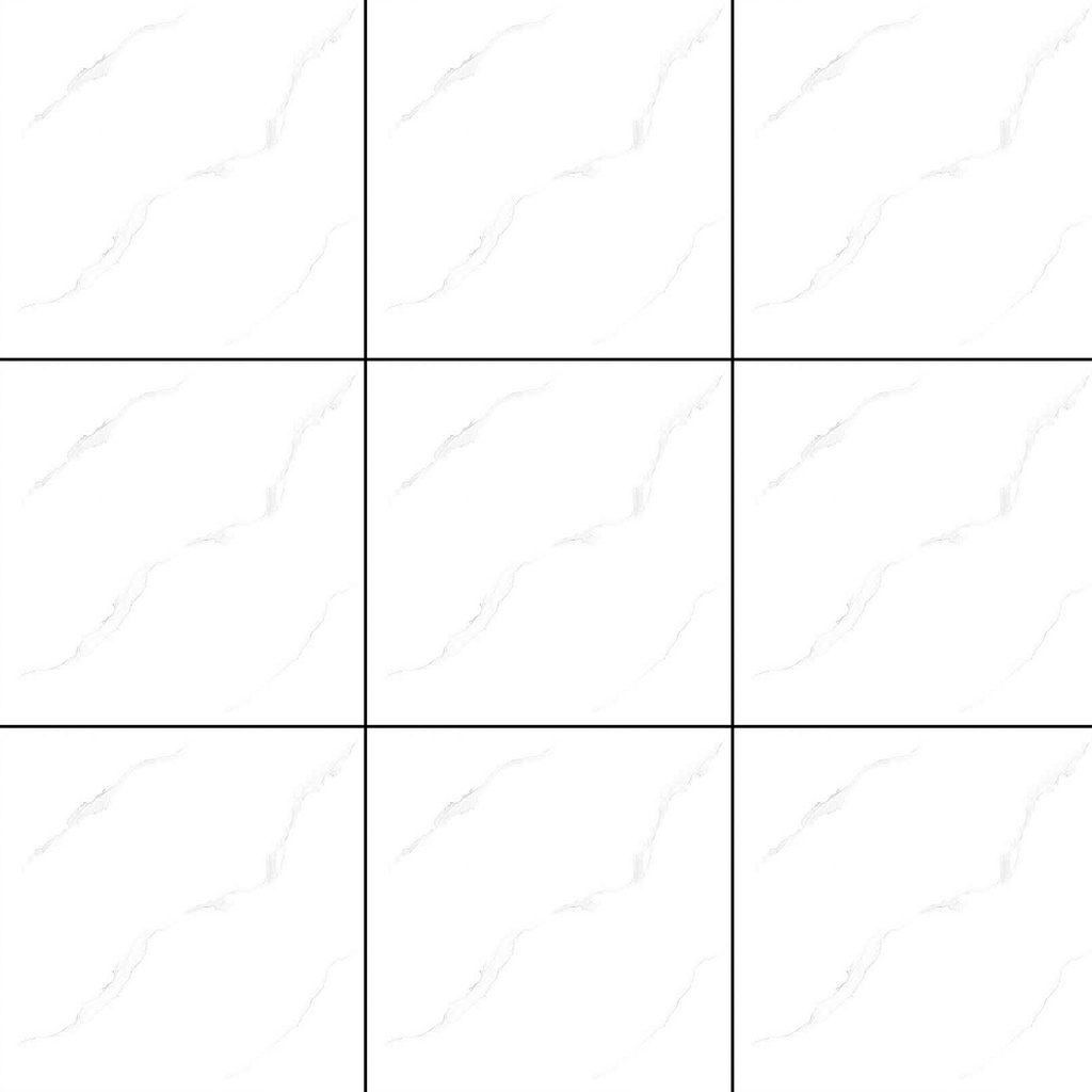 Gạch ốp lát đá bóng kính trắng vân khói THP-NGZD  - 60x60