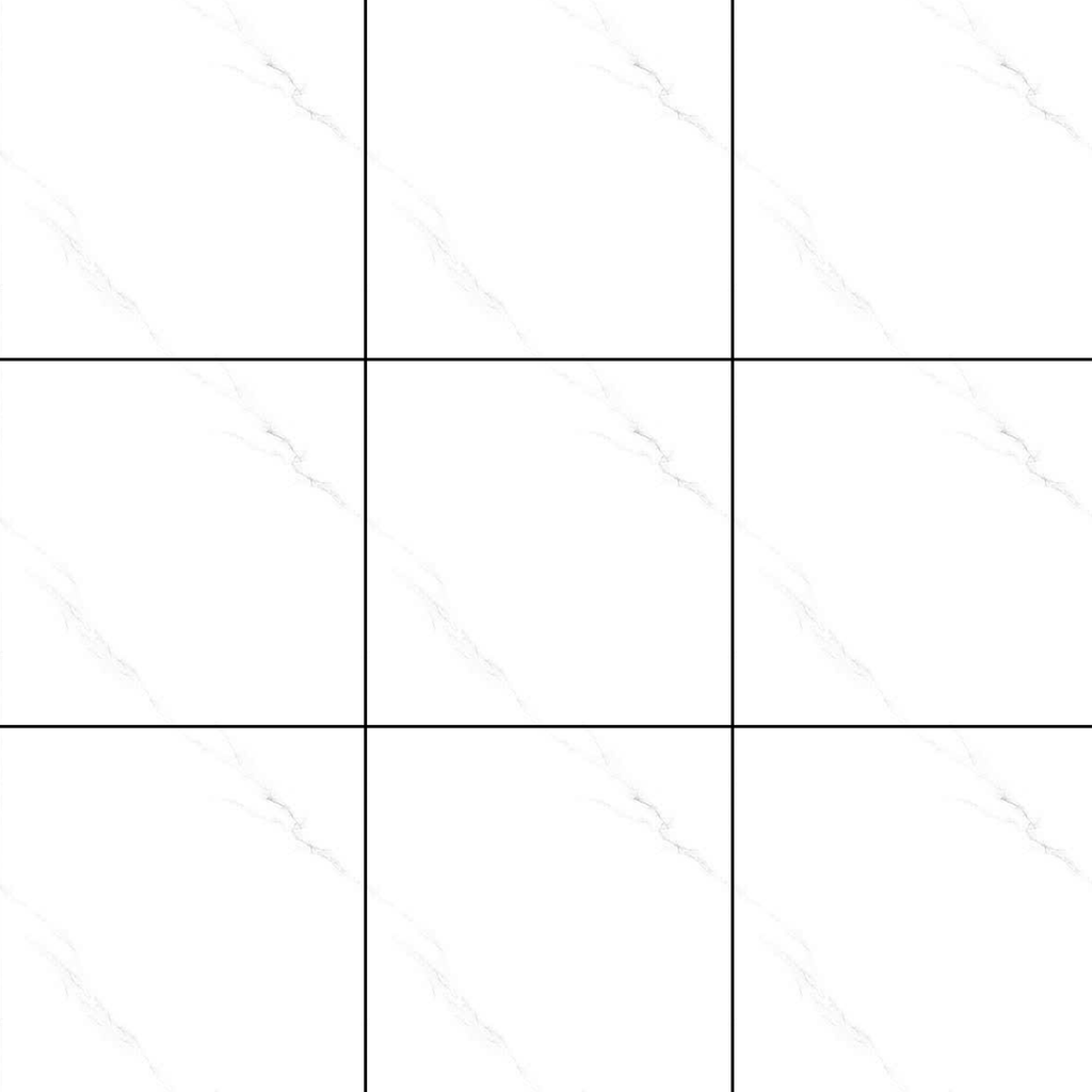 Gạch lát nền đá bán sứ bóng trắng vân khói THP-NTZZD 60x60