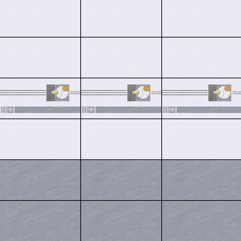  Gạch ốp tường men mờ vân mây xám điểm hoa văn TN-GNXG-D 30x60 