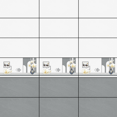  Gạch ốp tường men mờ vân mây xám điểm sọc TN-GVFZD-D 30x60 