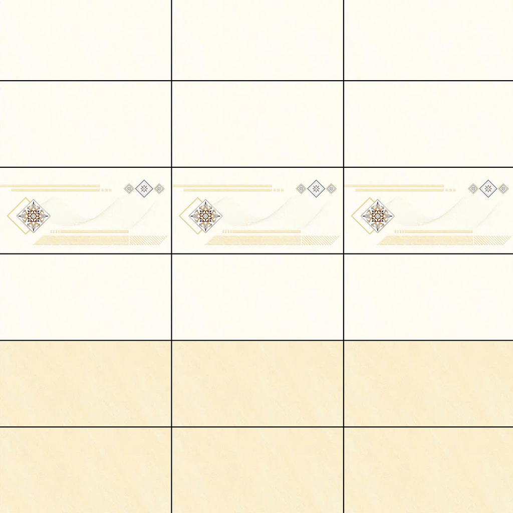 Gạch ốp men bóng vân vàng điểm hoa văn TN-HXZM - 40x80