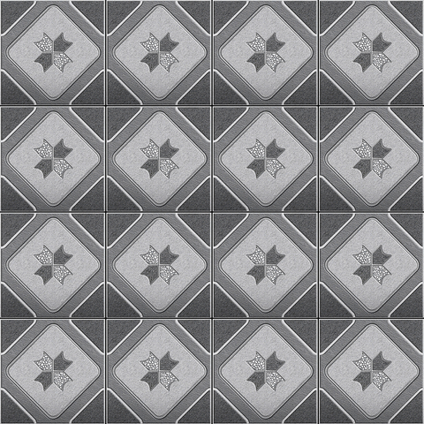  Gạch lát nền sân vườn đá mờ hoa văn xám TP-MMZG - 50x50 