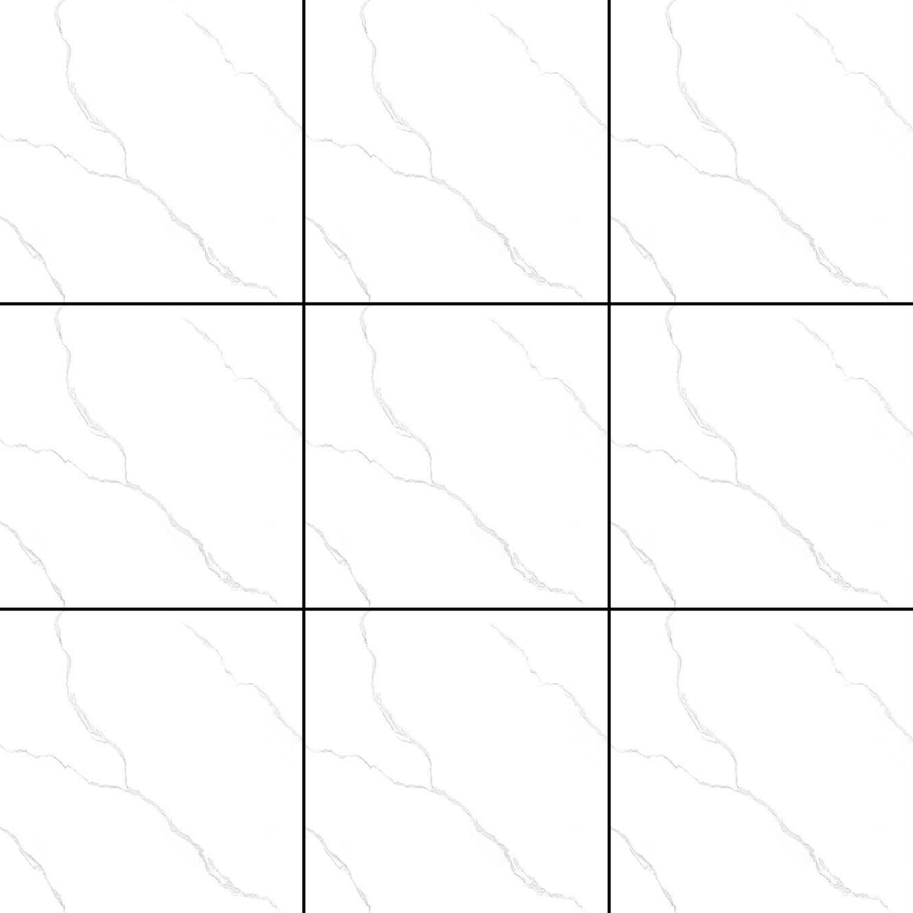 Gạch lát nền men bóng trắng vân khói TTN-MTZD - 50x50