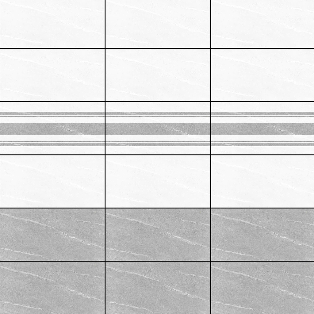 Gạch ốp tường đá bóng kính vân mây xám điểm sọc TTV-GXDF   - 30x60