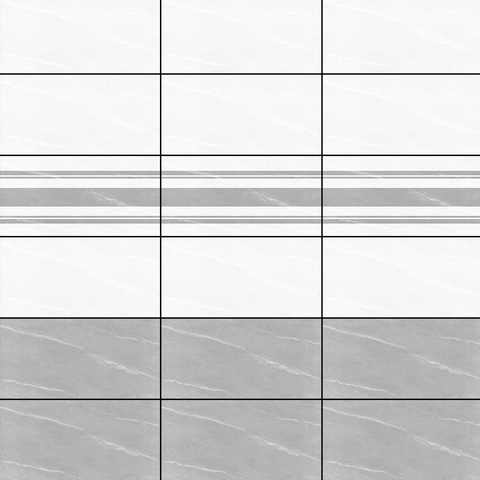  Gạch ốp tường đá bóng kính vân mây xám điểm sọc TTV-GXDF   - 30x60 