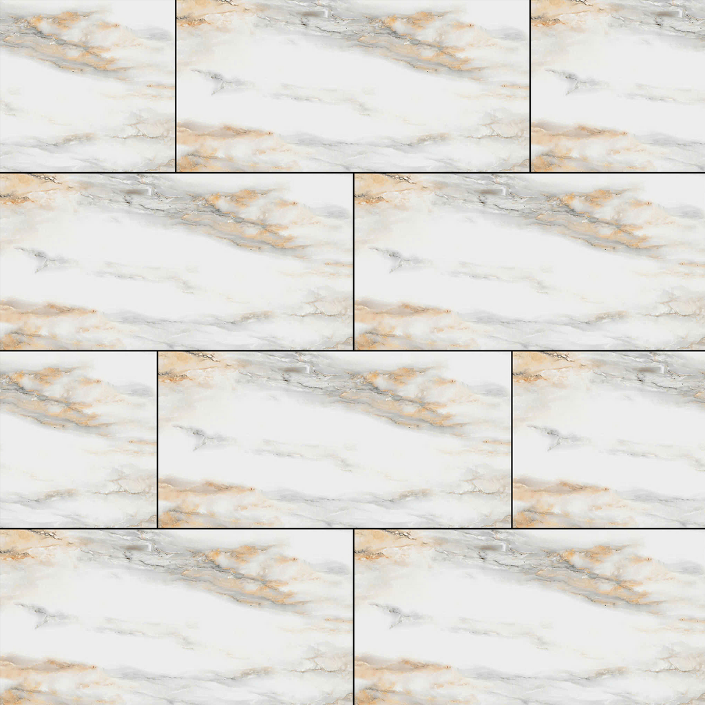 Gạch ốp lát đá bóng kính vân đá vàng kem VG-DFNFN - 60x120