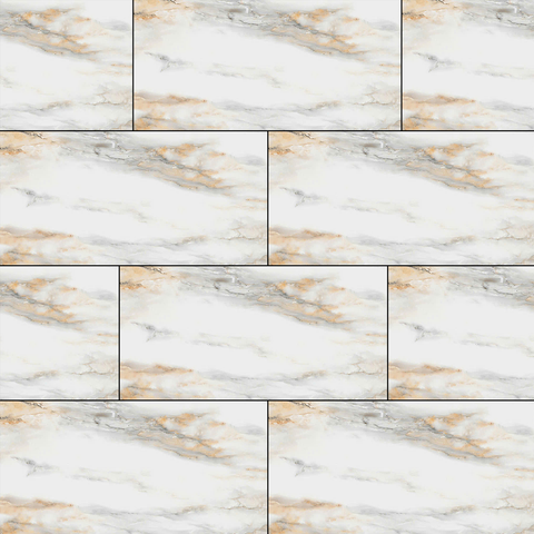  Gạch ốp lát đá bóng kính vân đá vàng kem VG-DFNFN - 60x120 